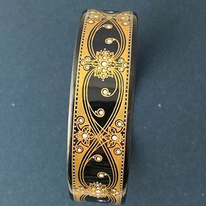 Vintage Michaela Frey Floral Art Nouveau Bracelet